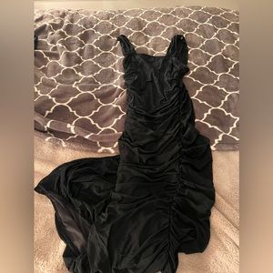 Tight fitted black dress!